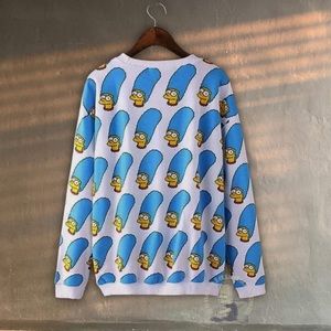 Marge Simpson crewneck jumper Zara Australia sweatshirt long sleeve tee sweater